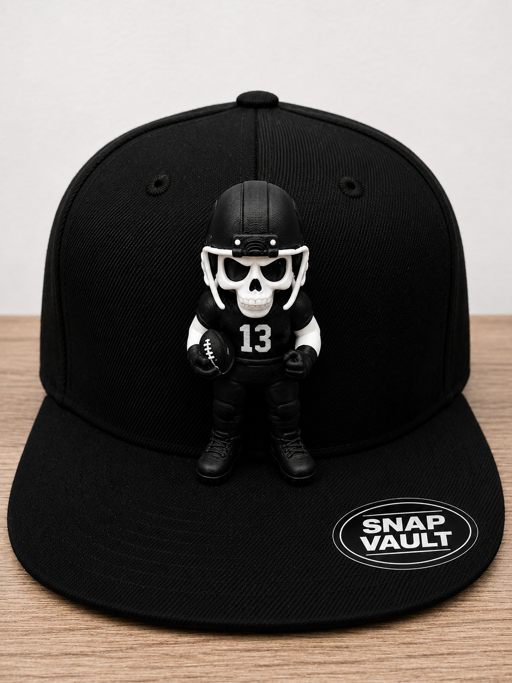 Snap Vault Cap — Modular Magnetic Snapback | Free Faceplate & Card Display Included